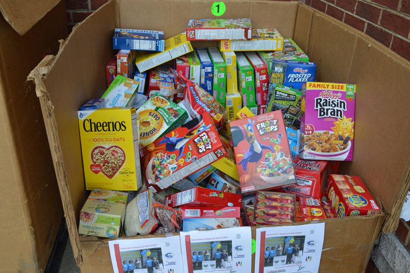 items donated 2018 RCSC Food Drive